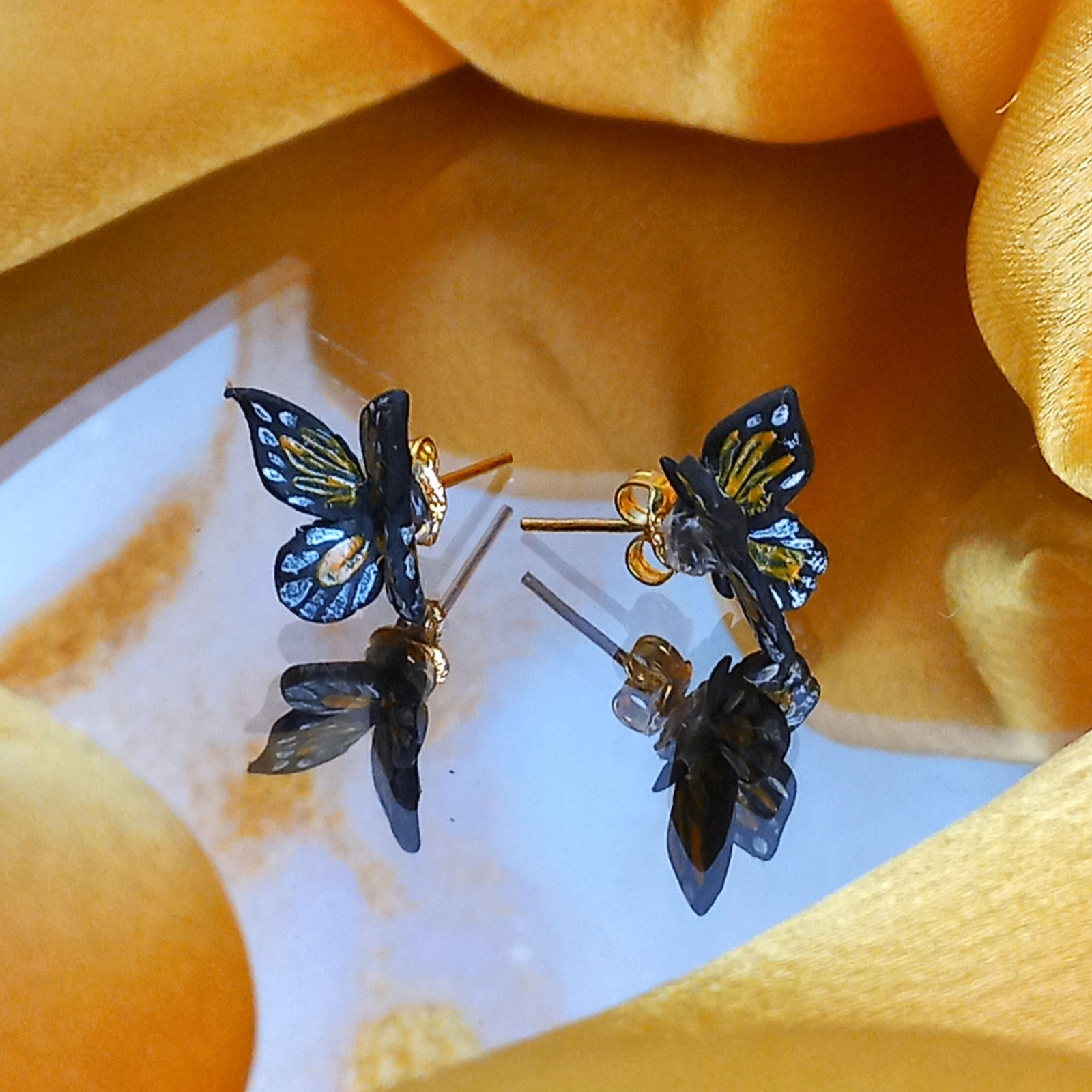 Schmetterling Ohrstecker